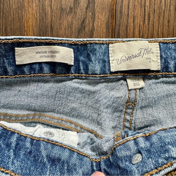 Universal Thread • Vintage Straight Front Seam Jeans • 12R - Picture 6 of 7